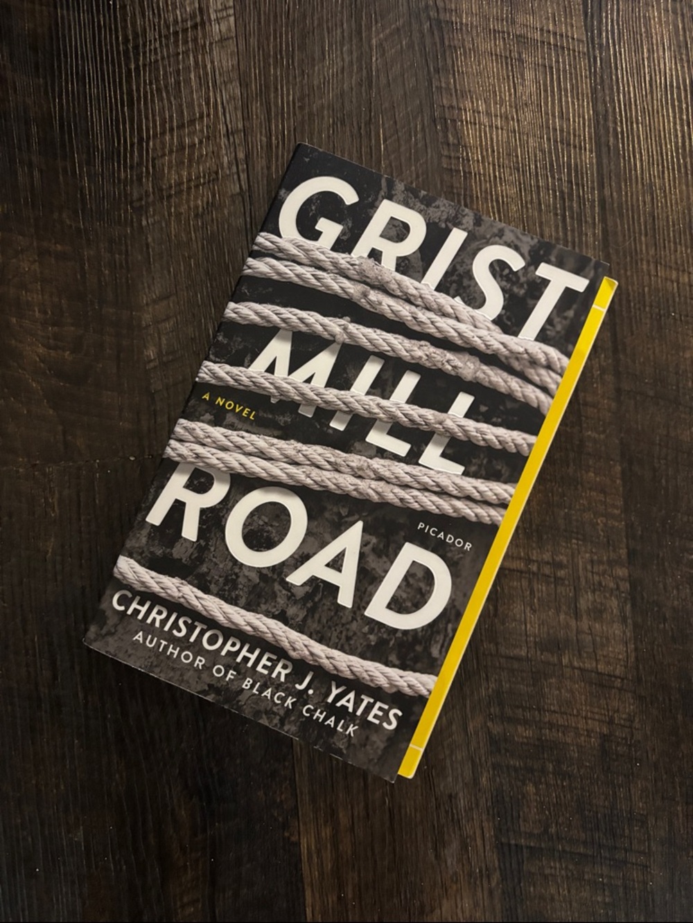 Suspense Thriller Paperback: Grist Mill Road by Christopher J Yates